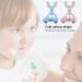 U-Shaped Toothbrush Set - 2 Cute Cartoon Car Handles Soft Silicone Heads for Effective Cleaning - International Shipping Available - Buy Online on GoSupps.com