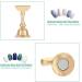 4 Colors Magnetic Nail Tips Stand Magnetic Nail Tips Practice Stand Crystal Alloy Holder Nail Art Display Stand(Purple) - Buy Online on GoSupps.com