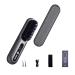 Cordless Hair Straightener Comb Portable Straightening Brush for Travel 9 Levels of Visual Temperature Control Fast Heating 360 Anti-scalding Automatic Shutdown Protection Grey