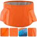 Lurrose Collapsible Foot Bath - Portable Fabric Wash Bucket for Camping Travel and Spa - Foldable PEVA Foot Tub - Buy Online on GoSupps.com