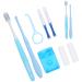 Portable Oral Care Kit for Braces Interdental Brush & Orthodontic Wax Tools for Effective Cleaning - Buy Online on GoSupps.com