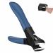 Nail Clippers Large Toenail Clippers Nails Accessories Nail Cutters Toe Nail Clipper Nail Clippers for Thick Nails Heavy Duty Nail Clippers Professional Nail Clippers(Blue)