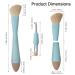 Multi-Tasker 4-in-1 Vegan Makeup Brush | Travel-Friendly Beauty Tool for On-the-Go Glam - Buy Online on GoSupps.com
