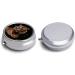 Round Tiger Print Pill Box | 3 Compartment Metal Pill Organizer | Portable Decorative Medicine Case - Buy Online on GoSupps.com