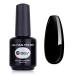 Mobray Gel Nail Polish Black Color Gel Polish 15ML Nail Varnish Soak off U V Nail Gel Varnish Salon Nail Art Manicure for Women