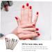 minkissy Nail Set Acrylic Nail Drill Bits Nail File Acrylic Nails Drill Bit Cuticle Drill Bits Diamond Drill Bits Professional Nail Drill Nail Grinding Head Earphone Manicure Metal - Buy Online on GoSupps.com