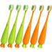 FRCOLOR 12 Pcs Kids Cartoon Carrot Toothbrush Set - Lovely Children's Toothbrushes for Healthy Teeth - Buy Online on GoSupps.com