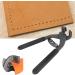 Leather Craft Hole Punch Stitching Tools Sewing Chisel for Belts & Purses - Carbon Steel, 4mm-4 Teeth - Buy Online on GoSupps.com
