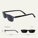 Comfortable Matt Grey Black Sun Readers - UV400 Lightweight Reading Glasses for Men & Women | S17-7 +3.50 - Buy Online on GoSupps.com