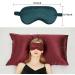 14PCS Satin Sleep Eye Masks for Women Men - Soft Blindfold Eyeshade with Elastic Strap - Buy Online on GoSupps.com