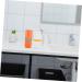 Frcolor Portable Travel Toothbrush Cup Holder - 2 Piece Toothbrush Carrier & Organizer for School Supplies - Orange 20x8.4x6.4cm - Buy Online on GoSupps.com