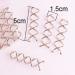 20 Pieces Spiral Bobby Pins for Bridal Bun and DIY Hair Styles - Silver - Buy Online on GoSupps.com