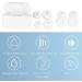 Soft Earplugs - 3 Pairs Noise Cancelling Silicone Ear Plugs | Reusable Waterproof Earplugs for Sleeping & Swimming - Buy Online on GoSupps.com