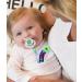 KGDUYC Soother Chains - Baby Pacifier Clip Chain (2 Pack) | Prevents Falling | Perfect Baby Baptism Gift - Buy Online on GoSupps.com