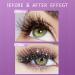 Mascara paillet Diamant paillet Mascara color Scintillant Mascara argent Longue dur e Maquillage pour Les Yeux f te Mariage Festival de Musique - Buy Online on GoSupps.com