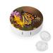 Contact Lens Case Monarch Butterfly Print Plastic Contact Lens Case contact Lens Care Box ontact Lens Travel Box