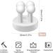 OSORD 8-Pack Silicone Toothbrush Holder & Razor Hooks - Self-Adhesive Multi-Purpose Bathroom Organizers | White - Buy Online on GoSupps.com