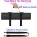 WISDING Yoga Mat Strap - Portable Sling for Yoga Mat, Picnic Blanket, Festivals, Camping | Adjustable Shoulder Strap & Handle for Pilates & Motorcycling - Buy Online on GoSupps.com