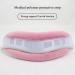 Safwel Back Support Bandage - Breathable Height-Adjustable Collar for Neck Pain Relief & Spine Pressure - Pink for Women - Buy Online on GoSupps.com