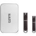 Durable Sharp Nail Clippers Set with Built-in Nail File | Matte Gray | Includes Tin Case - Buy Online on GoSupps.com