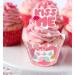 Valentine's Day Cupcake Toppers Wrappers - Cake Decorations Party Supplies 60Ct - Buy Online on GoSupps.com