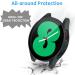 NANW Hard PC Case + Tempered Glass for Samsung Galaxy Watch 5/4 40mm - Protective Cover in Black/Midnight Blue/Green/Clear - Buy Online on GoSupps.com
