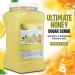 SPA REDI Sugar Body Scrub - Honey Lemon & Lime 128 Oz | Exfoliating & Moisturizing Body Exfoliator for Smooth Glowing Skin - International Shipping Available - Buy Online on GoSupps.com
