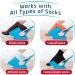 Sock Aid Easy On & Easy Off Sock Helper No Bending Stretching for Pregnancy and Injuries Living Tool Dressing Aid for Socks(2 pcs) - Buy Online on GoSupps.com