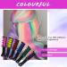 AOOWU 6 Colors Hair Chalk Comb Temporary Hair Color Chalk Comb Set for Girls Kids Safe Non-Toxic Washable Hair Dye Hair Color Brush Hair Color Dyeing Tool for Halloween New Year Party Cosplay - Buy Online on GoSupps.com