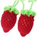 Zerodeko 2pcs Strawberries Fruit Candy Bags Goodie Bags for Kids Egg Bags Mesh Bag Crochet Net Bag Shopping - Buy Online on GoSupps.com
