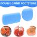 4PCS Pumice Stone Foot Scrub Double Pumice Foot Stone Pumice Foam Glass Peeling Exfoliating Foot Massage - Buy Online on GoSupps.com