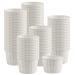 Alitaver 300 pcs 1 oz Paper Cups Disposable Paper Souffle Cup for Ketchup, Sacrament, Condiments Or Medicine Cup