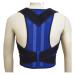 Back Support Back Brace Lumbar Support Back Support Posture Corrector Full Back Support Belt Brace Trainer Shoulder Back Support Belt(Blue XX-Large) XX-Large Blue