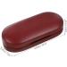 Healvian Double Glasses Case - 2 in 1 Portable Dual-Sided Contact Lens Container with Mirror & Tweezer | Red - Buy Online on GoSupps.com