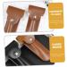 Fomiyes Razor Storage Case - Travel Bag for Razor & Shaving Accessories | PU Leather 16.5x4.2x1cm Brown - Buy Online on GoSupps.com