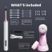 Water Resistant Dual Function Facial Cleansing Brush with Visual Earwax Remover - White Color - Buy Online on GoSupps.com