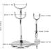Deluxe Galvanic Metal Razor Stand & Shaving Brush Bowl | Secure Storage for Restaurant Use | Shop Internationally - Buy Online on GoSupps.com