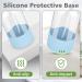 Rionisor Glass Spray Bottles with Silicone Sleeve Protection Empty 16 oz Refiilable Containers Reusable Spray Bottles with Adjustable Nozzle for Hair Cleaning Solutions Essential Oils 1 Pack Blue - Buy Online on GoSupps.com