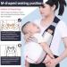 HINATAA Breathable Baby Sling | Adjustable Baby Carrier Wrap | Quick Dry with Thick Shoulder Straps | 0-36 Months Baby | Grey B - Buy Online on GoSupps.com