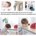 Bumper Strips To Protect Babies And Children One Roll Of Thickened 2m 6.5ft Hd Clear Silicone Pre-Glued Edge Strips For Tables Chairs Cabinets Furniture Fireplaces Sharp Side Devices L-Shape 2 metres of edge protection - Buy Online on GoSupps.com