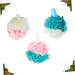 MERRYHAPY Bath Sponges - 3pcs Exfoliating Loofah Balls & Body Scrubbers for a Refreshing Shower Experience - Buy Online on GoSupps.com