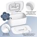 QDTTSRY Wipes Dispenser - Baby Wipe Holder & Refillable Container - Large Capacity, Portable & Non-Slip - White - Buy Online on GoSupps.com