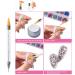 1800PCS 2mm Rhinestones Set with Pick Up Tools - 12 Colors Flat Back Gems for DIY Nail Art - Buy Online on GoSupps.com