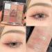 Zhaoci 9 Colors Eyeshadow Palette - Waterproof Glitter & Matte Makeup Set for Long-lasting Look - Buy Online on GoSupps.com