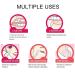 120 Pcs/Pack Lips Oil Cotton Swabs Disposable Oil Q-tip Applicators for Protect Lip Gum Anti-Dry Moisture Use Before Teeth Whitening - Buy Online on GoSupps.com