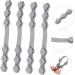 Clispeed 10pc Adjustable Mason Hook Mouthpiece Hanger - Ear Hook Mask Band & Earrings - Gray Clothes Bracket - Anti-Strangulation Ear Protector - Buy Online on GoSupps.com