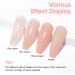 Gellen 18ml Rubber Base Nail Gel Soak off UV LED Base Coat Nude Color Gel Nail Polish No Wipe Strengthener Builder Gel Long Lasting Shine & Repair Base Coat - Buy Online on GoSupps.com