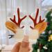 Christmas Hair Clip RoadLoo 4 Pairs Christmas Reindeer Antler Hair Clips Lovely Santa Deer Horn Ears Hair Pins Hairpin Pine Cone Christmas Hairpin for Girls Christmas Party Festival Hair Decor - Buy Online on GoSupps.com