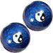 Healvian Chinese Massage Balls - Health & Fitness Baoding Balls for Hand Care - MX2PCS Blue - Buy Online on GoSupps.com