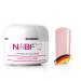 N&BF 1 phases UV Gel Pink Dickviskos 60ml (2 x 30ml) |3in1 gel pink/ros |Made in Germany |All -rounder gel for nails |All in one gel without acid + self -smoothing |Subsetting gel UV Nagelgel